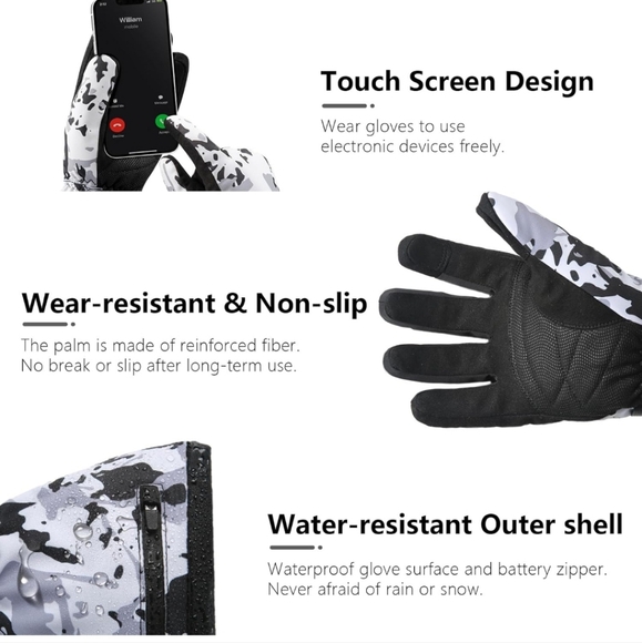 Heated Gloves for Men Women - Picture 4 of 10